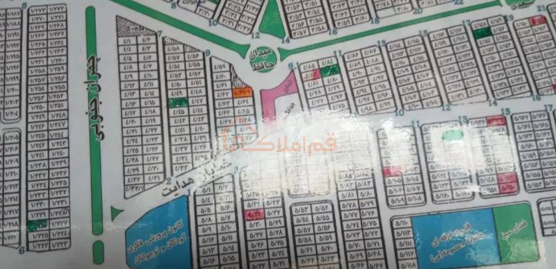 زمین 300 متری شهرک قدس